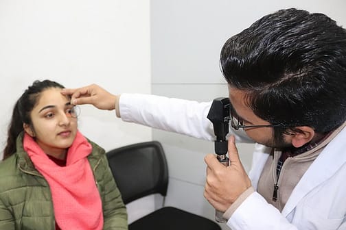 eye check